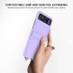 Motorola Razr 40 3 in 1 Skin Feel PC Phone Case - Sakura Purple - 6