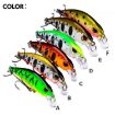 PROBEROS DW577 8003 Hook 5.3cm 4.6g Sinking Minnow Lure - Color F - 3