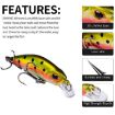 PROBEROS DW578 Sinking Minnow Lure 5.3cm 4.6g - Color A - 9