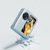 OPPO Find N3 Flip 3 in 1 Matte PC Phone Case - Ice Blue - 6