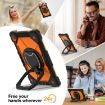 Samsung Galaxy Tab A8 10.5 2021 Robot Silicone Hybrid PC Case - 2