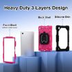 Samsung Galaxy Tab A8 10.5 2021 Robot Silicone Hybrid PC Case - 4