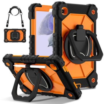 Samsung Galaxy Tab A7 Lite 2021 Robot Silicone Hybrid PC Tablet Case - 1