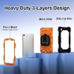 Samsung Galaxy Tab A7 Lite 2021 Robot Silicone Hybrid PC Tablet Case - 4
