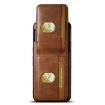 Google Pixel 6 Suteni H03 Oil Wax Leather Wallet Stand Back Phone Case (Brown) - 5
