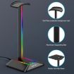 New Bee Dual Output Colorful Headset Display Rack HUB Expansion Headphone Holder - 7