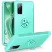 Samsung Galaxy S20 FE L2 Rotating Ring Holder Magnetic Phone Case - Mint Green - 1