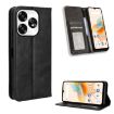 UMIDIGI A15/A15C Leather Phone Case - Black - 1