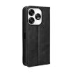 UMIDIGI A15/A15C Leather Phone Case - Black - 3