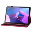 Lenovo Tab P12/Xiaoxin Pad Pro 12.7 Red Leather Tablet Case - 5