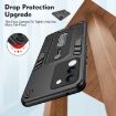 Vivo V29e 5G Black Armor Finger Loop Holder Phone Case - 7