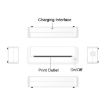 Portable Mini Bluetooth Inkless A4 Printer - Model X8 - 2