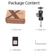XILETU TM Series Magic Arm with Dual Ballhead Camera Video Monitor Mount Adapter - 8
