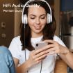 JOYROOM SY-A08 3.5mm to 3.5mm AUX Audio Adapter Cable, 1.2m - Black - 6