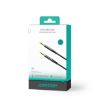 JOYROOM SY-A08 3.5mm to 3.5mm AUX Audio Adapter Cable, 1.2m - Black - 7