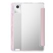 Clear Acrylic 3-Fold Leather Tablet Case for Lenovo Tab M11/Xiaoxin Pad 11 - 3
