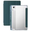 Clear Acrylic 3-Fold Leather Tablet Case for Lenovo Tab M11/Xiaoxin Pad 11 - 1