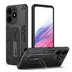 Tecno Spark 10 Pro Black Armor Finger Loop Holder Phone Case - 1