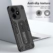 Tecno Spark 10 Pro Black Armor Finger Loop Holder Phone Case - 2