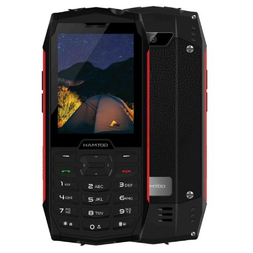 HAMTOD H3 Rugged Phone 4G VoLTE BT SOS (Red) EU Version - 1