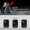 HAMTOD H3 Rugged Phone 4G VoLTE BT SOS (Red) EU Version - 2