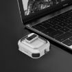 Dark Purple AirPods Pro 2 Thunder Transparent Case - Wireless Earphones - 3