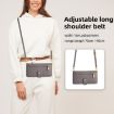 Samsung Galaxy A51 5G Sheep Texture Cross-body Zipper Wallet Leather Phone Case - 7