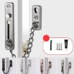 Insurance Door Buckle Security Chain Anti-burglary Latch - Red Bronze - 9