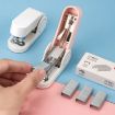 Blue Deli Mini Stapler with 830 Staples - 12 Sheet Capacity - 3