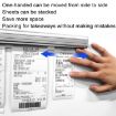 Picture of 50cm Kitchen Order Holder Restaurant Takeaway Aluminum Ticket Holder