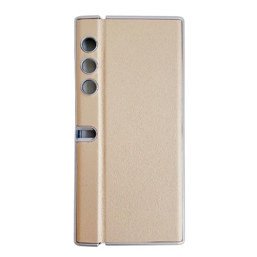 For Honor V Purse Morandi Pearlescent Paint Shockproof Phone Case Gold - 1