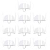 Recyclable Transparent Restaurant Mask Chef Anti-fog Plastic Masks - 1