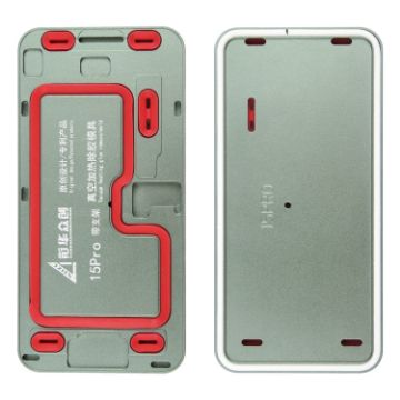 iPhone 15 Pro LCD Screen Frame Vacuum Heating Glue Removal Mold - 1