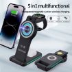 H60 5 in 1 Folding Multi-function Magnetic Wireless Charger - 3