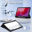 Lenovo Tab M11/Xiaoxin Pad 2024 Black Leather Tablet Case - 5