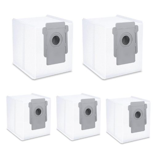 JUNSUNMAY 5pcs iRobot Roomba i8/i8+/s9/s9+ Vacuum Bags - 1