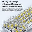 T-WOLF T40 68-Keys RGB Mechanical Keyboard (Black) - 8