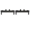 Samsung Galaxy Fit 3 SM-R390 Metal Watch Band Connector - Black - 1