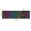 T-WOLF T80 104-Keys RGB Keyboard - White - 3