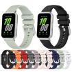 Samsung Galaxy Fit 3 SM-R390 Purple Silicone Watch Band - 5