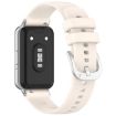 Samsung Galaxy Fit 3 SM-R390 Metal Connector Liquid Glossy Silicone Watch Band - 2