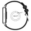 Samsung Galaxy Fit 3 SM-R390 Metal Connector Liquid Glossy Silicone Watch Band - 8