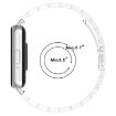 Samsung Galaxy Fit 3 SM-R390 Metal Watch Band Silver - 8