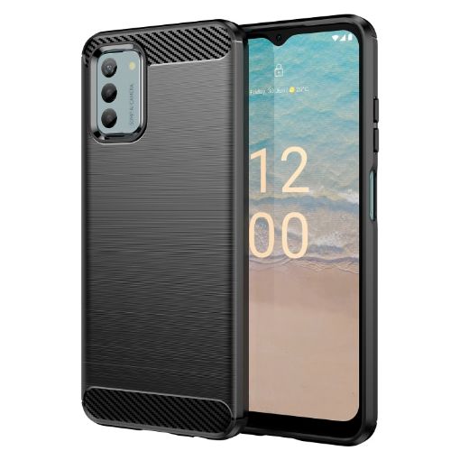 Nokia G42 Carbon Fiber TPU Phone Case - Black - 1