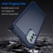 Nokia G42 Carbon Fiber Blue TPU Phone Case - Brushed Texture - 3