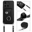 For Honor X6a Organ Card Bag Ring Holder Phone Case with Long Lanyard - 6