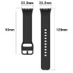 Samsung Galaxy Fit 3 SM-R390 Dark Green Silicone Watch Band - 7