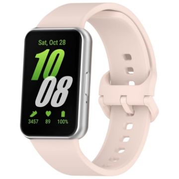Samsung Galaxy Fit 3 SM-R390 Pink Silicone Watch Band - 1