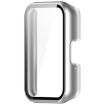 Samsung Galaxy Fit 3 SM-R390 PC + Tempered Glass Film Integrated Watch Protective Case Silver - 3