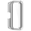 Samsung Galaxy Fit 3 SM-R390 PC + Tempered Glass Film Integrated Watch Protective Case Silver - 4